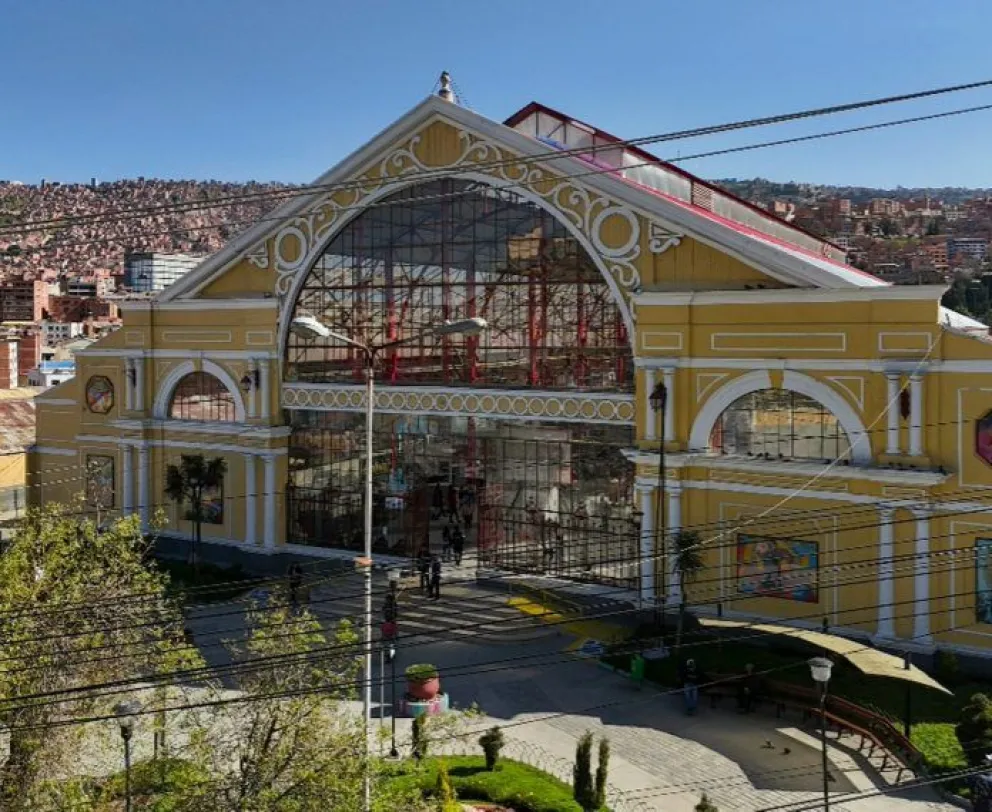 La Terminal de Buses de La Paz. Foto: AMUN