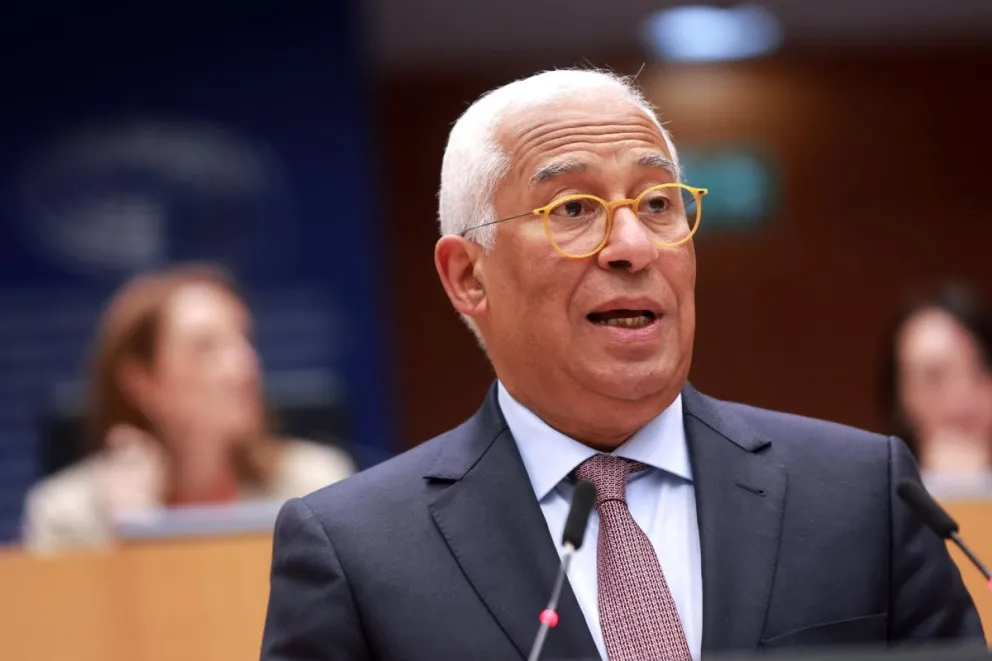 El presidente del Consejo Europeo, António Costa. Foto: EFE 