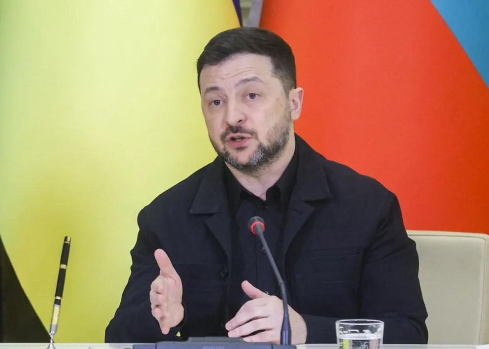 El presidente de Ucrania, Volodímir Zelenski, en una imagen de archivo. Foto: EFE