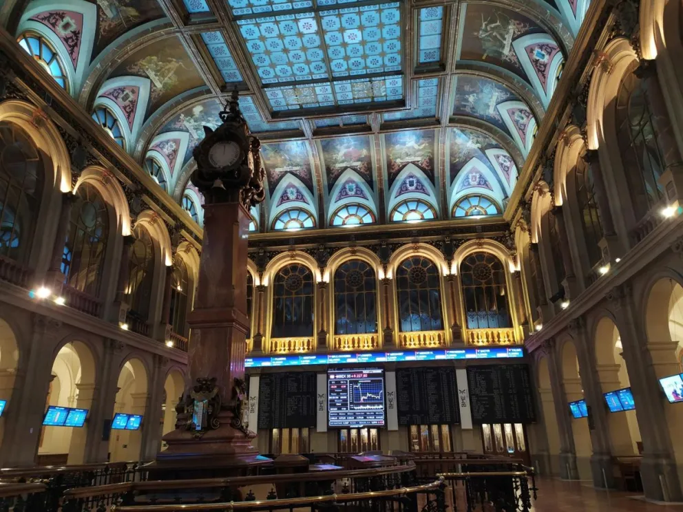 Imagen de archivo de la Bolsa de Madrid. Foto: EFE