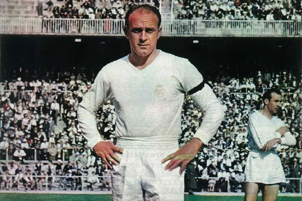 Alfredo Di Stefano nunca pudo jugar un Mundial de fútbol. Foto: TA