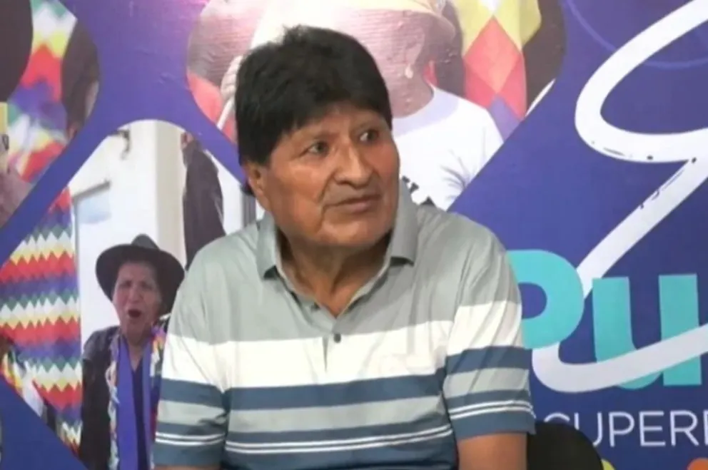 El expresidente Evo Morales en su programa en la radio cocalera RKC. Foto: Captura de imagen