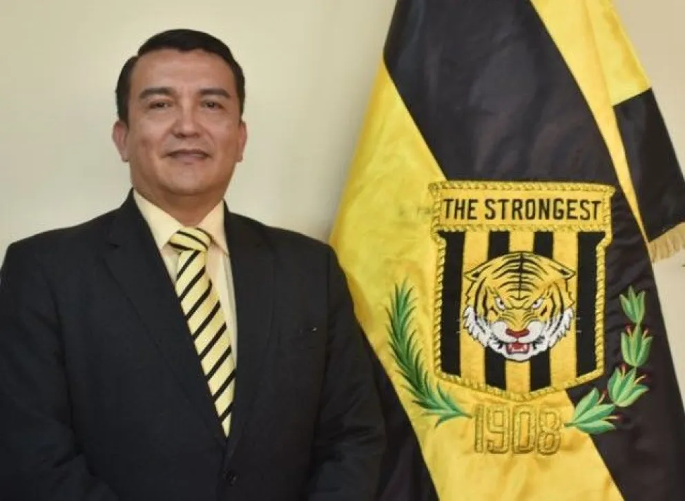 Daniel Terrazas, presidente de The Strongest. Crédito: Club The Strongest