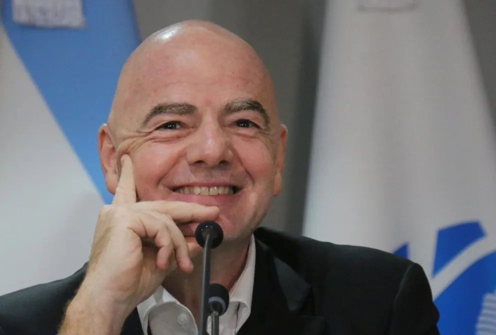 El presidente de la FIFA, Gianni Infantino. Foto: EFE.