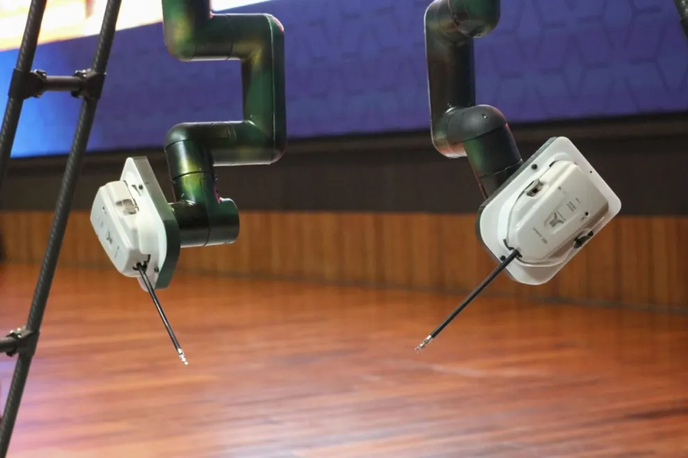 Detalle del dron "SSi Vimana Aero". Foto: EFE