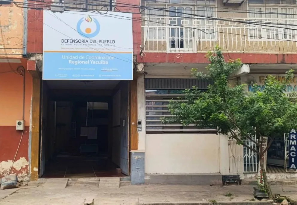 Instalaciones de la Defensoría del Pueblo en Yacuiba. Foto: Defensoría del Pueblo