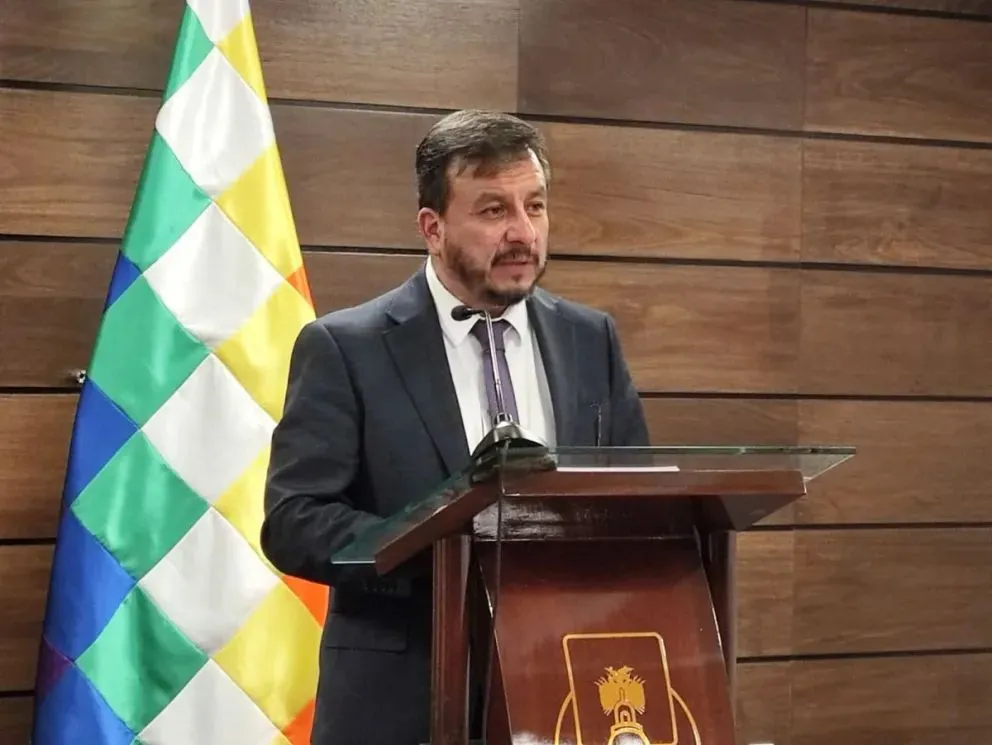 El ministro de Hidrocarburos, Mauricio Medinaceli. Foto archivo