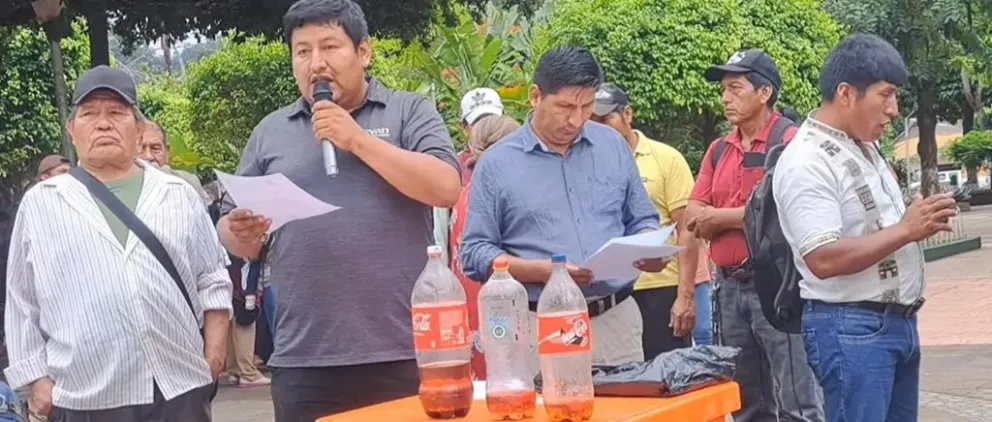 La protesta se llevó adelante la jornada de este viernes. Foto: Río TV