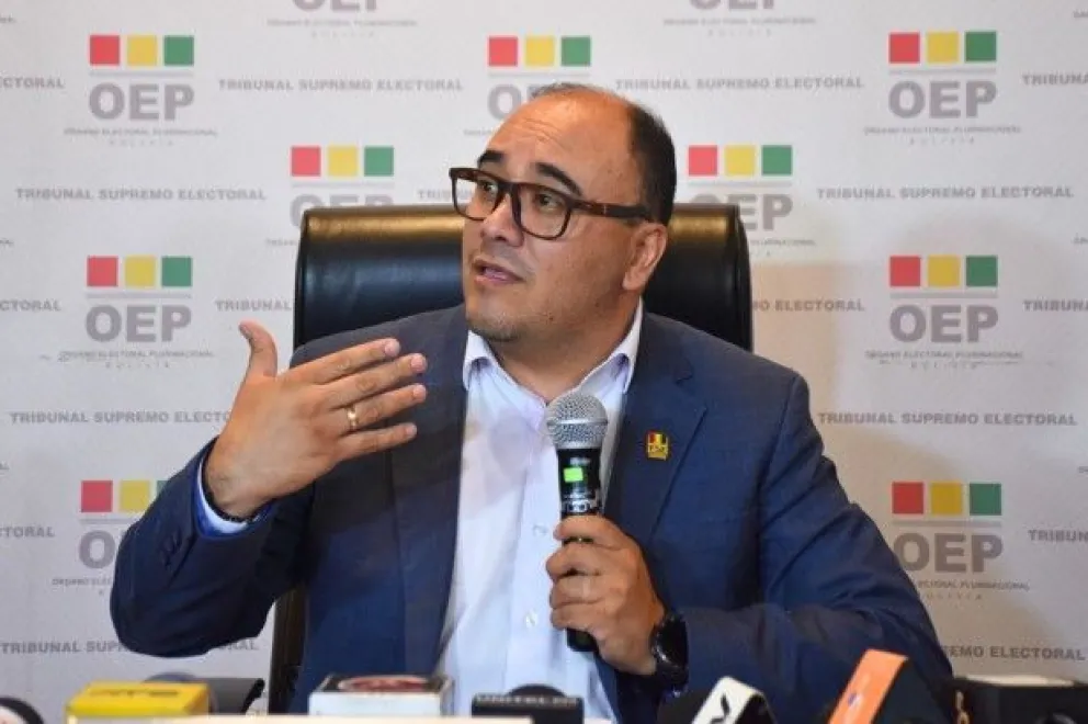 Gustavo Ávila, presidente del Tribunal Supremo Electoral. Foto TSE