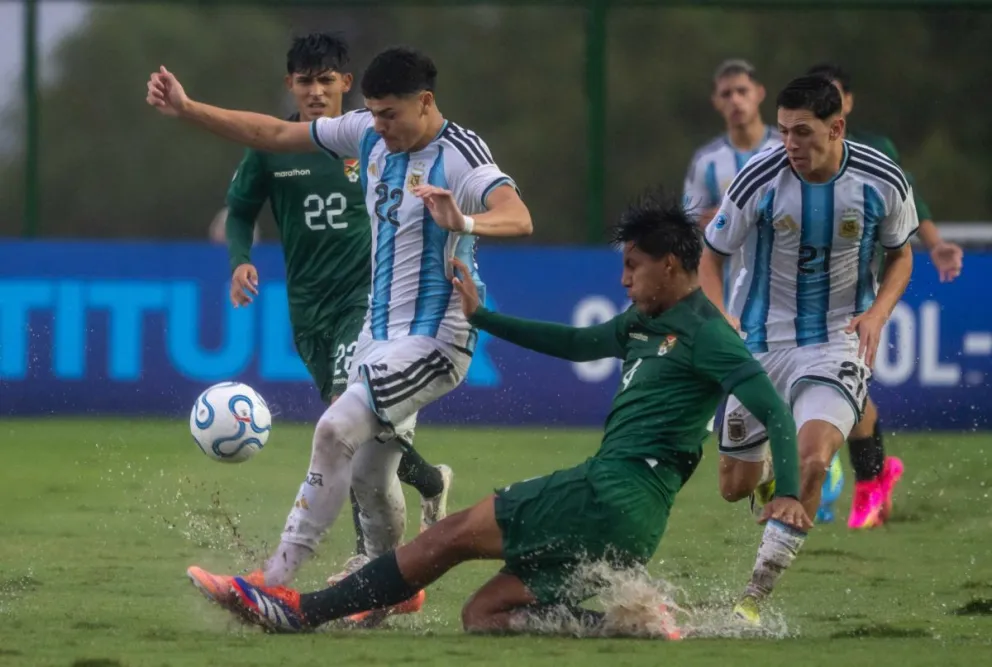 Incidencia del empate entre Bolivia y Argentina, partido que se jugó en Asunción. Crédito: Selección argentina
