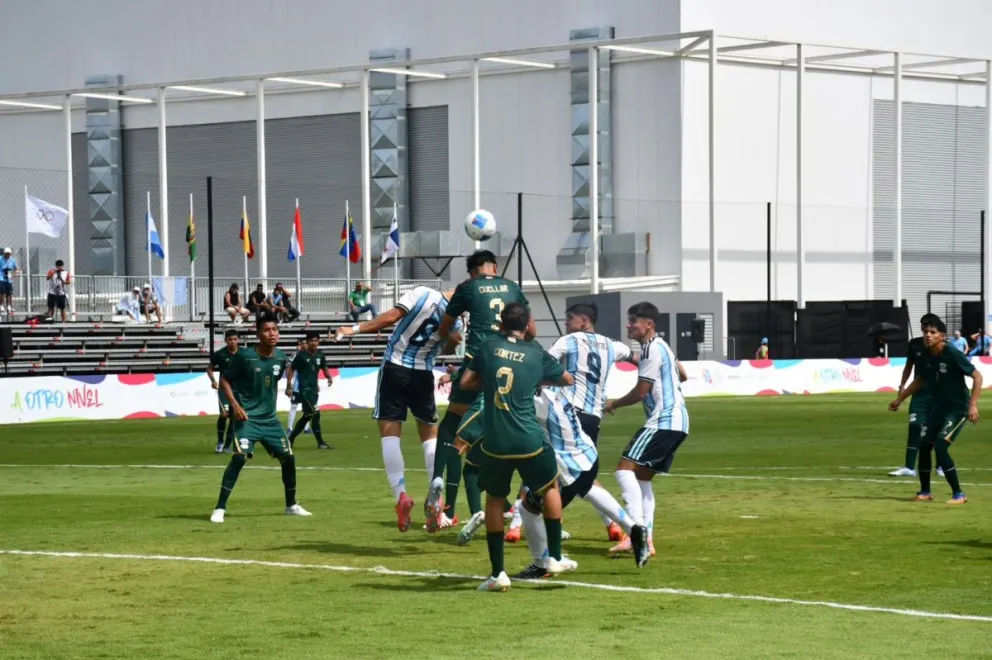 Incidencia entre Bolivia y Argentina en Panamá. Foto: COB.