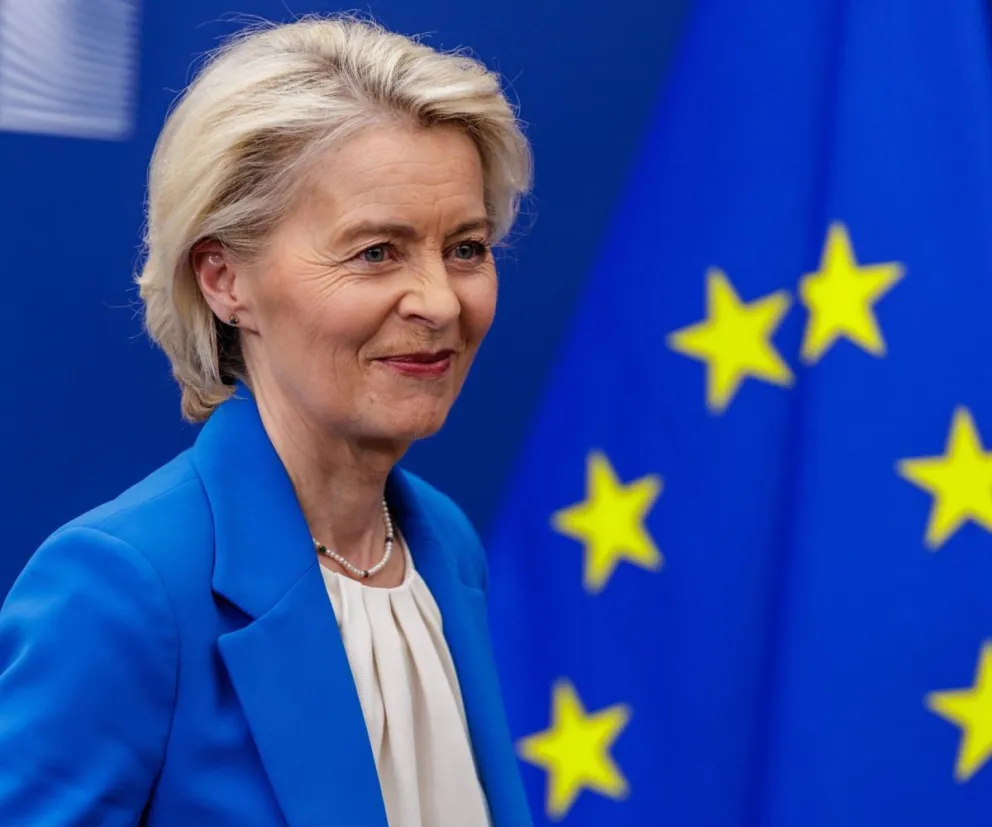 La presidenta de la Comisión Europea, Ursula von der Leyen. Foto: EFE