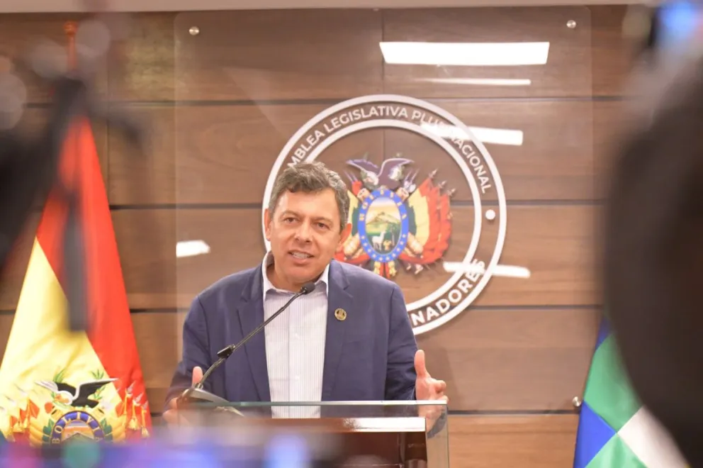 El presidente del Senado, Diego Ávila. Foto: Senado 