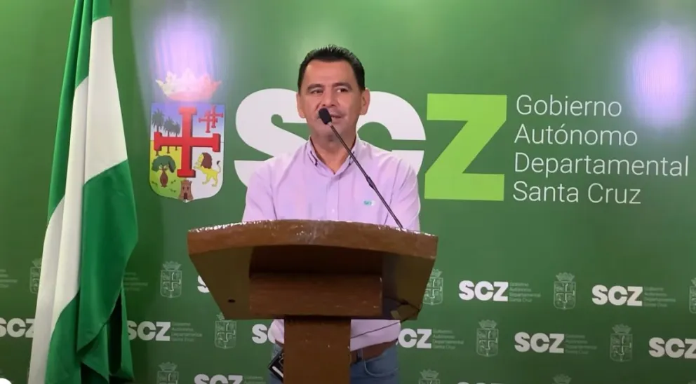 El jefe de Epidemiología de la Gobernación, Carlos Hurtado. Foto: captura de imagen
