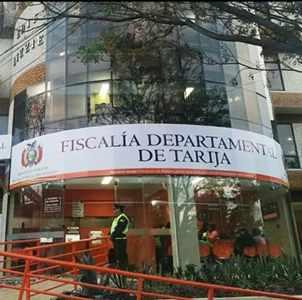 Fiscalía Departamental de Tarija. Foto La Voz de Tarija