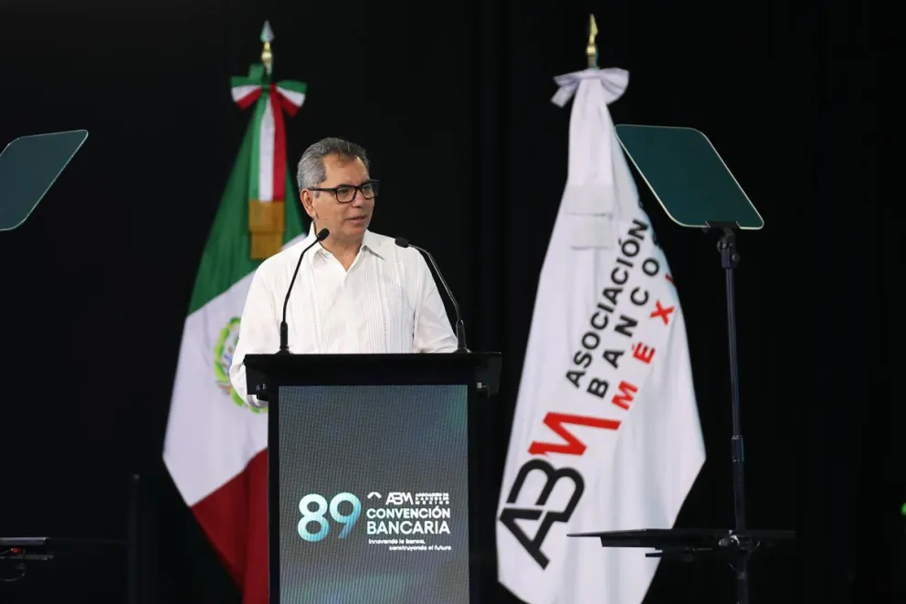 El secretario de Hacienda de México, Édgar Amador. Imagen de archivo. Foto: EFE