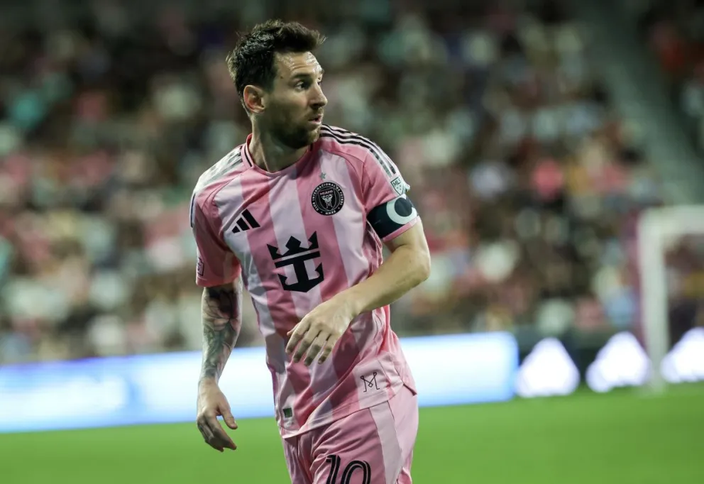 El jugador de Inter Miami Lionel Messi en un partido anterior. Foto: EFE.