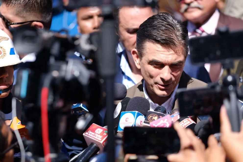 El presidente Rodrigo Paz en Tarija. Foto: Oficina del Presidente 