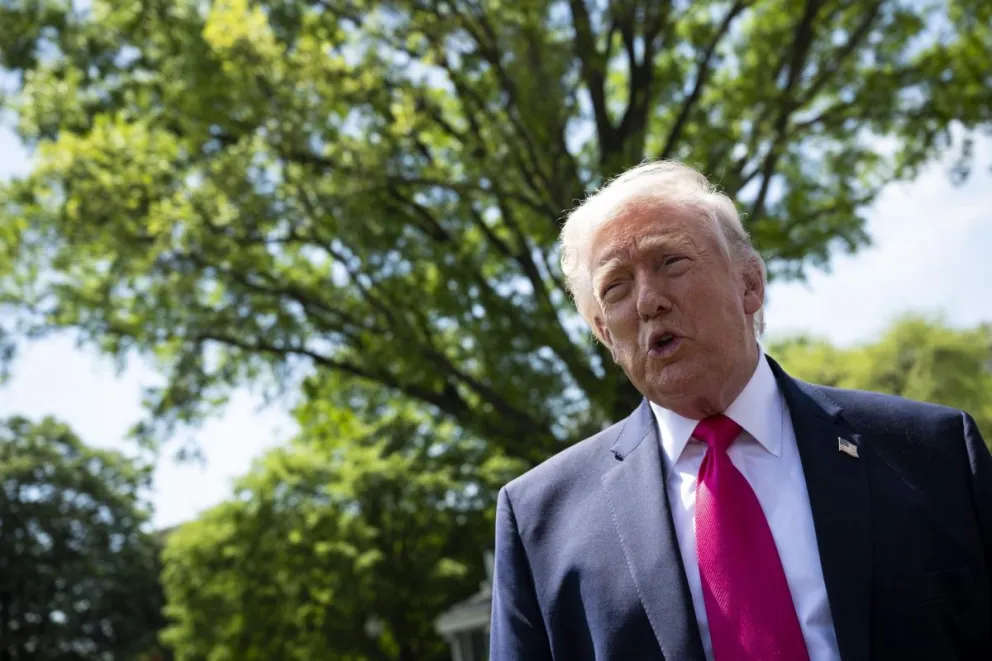 El presidente de Estados Unidos, Donald Trump. Foto: EFE