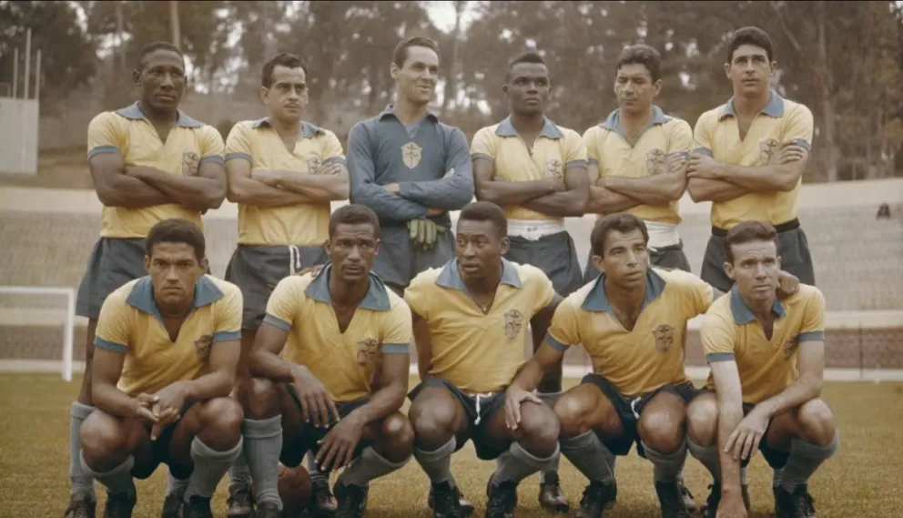 El seleccionado brasileño que ganó el Mundial de 1962. Foto: FIFA