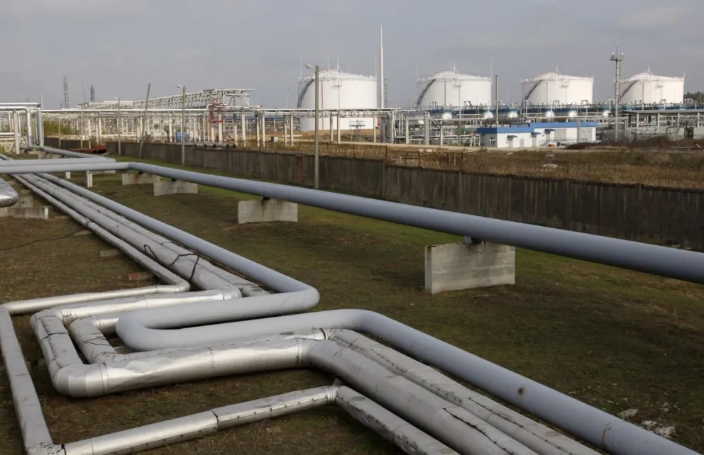 Una refinería de petróleo. Foto: EFE