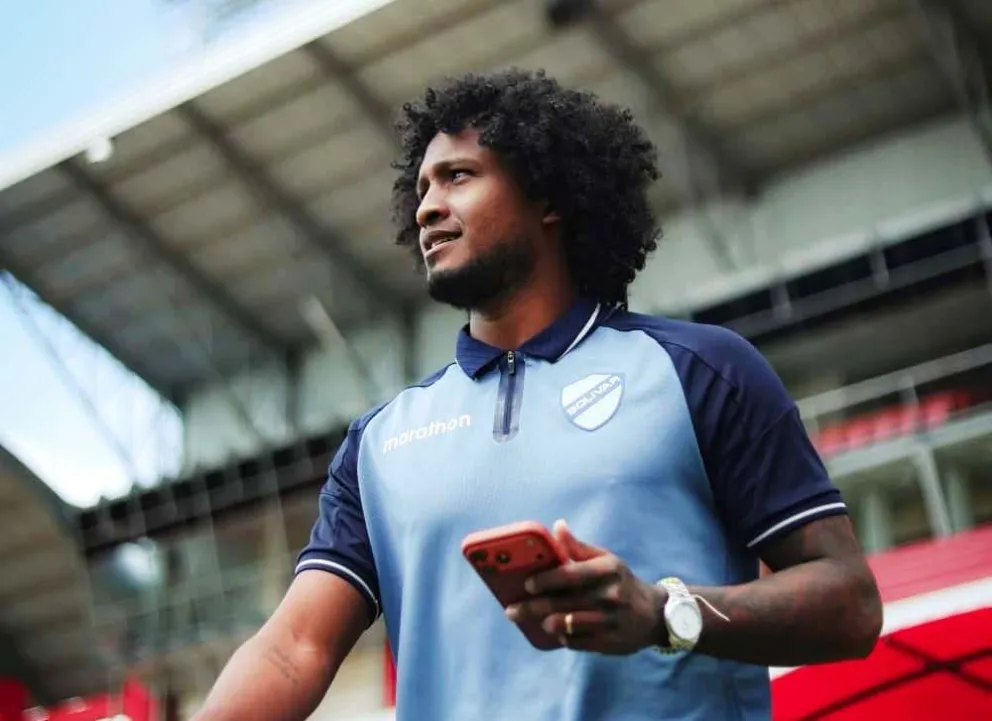 Alemán en Villa Ingenio, fue su última aparición con Bolívar. Foto: CB