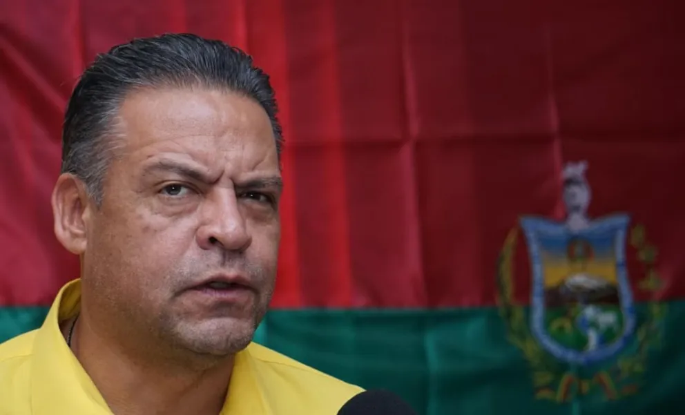 Luis Revilla, durante la rueda de prensa de este sábado. Foto: APG