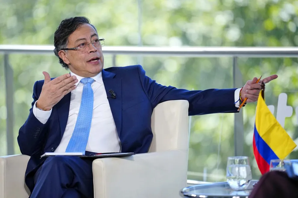 El presidente Colombia, Gustavo Petro. Foto: EFE
