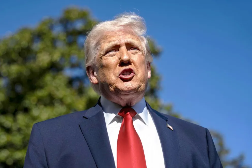 Foto de archivo del presidente de EE.UU., Donald Trump. Foto: EFE