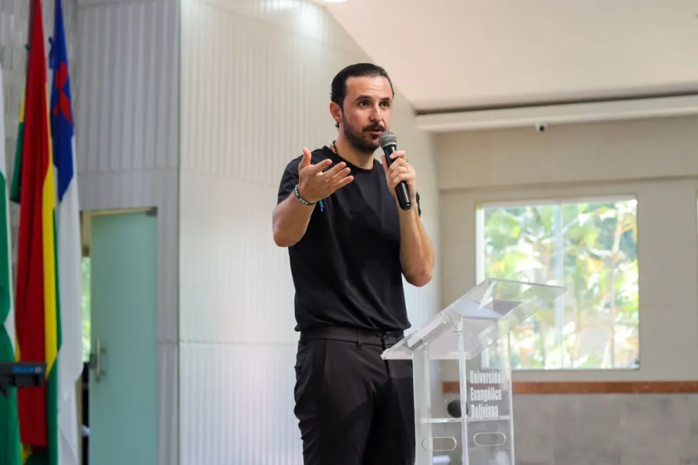 Velasco en una anterior actividad. Foto: RRSS del político 