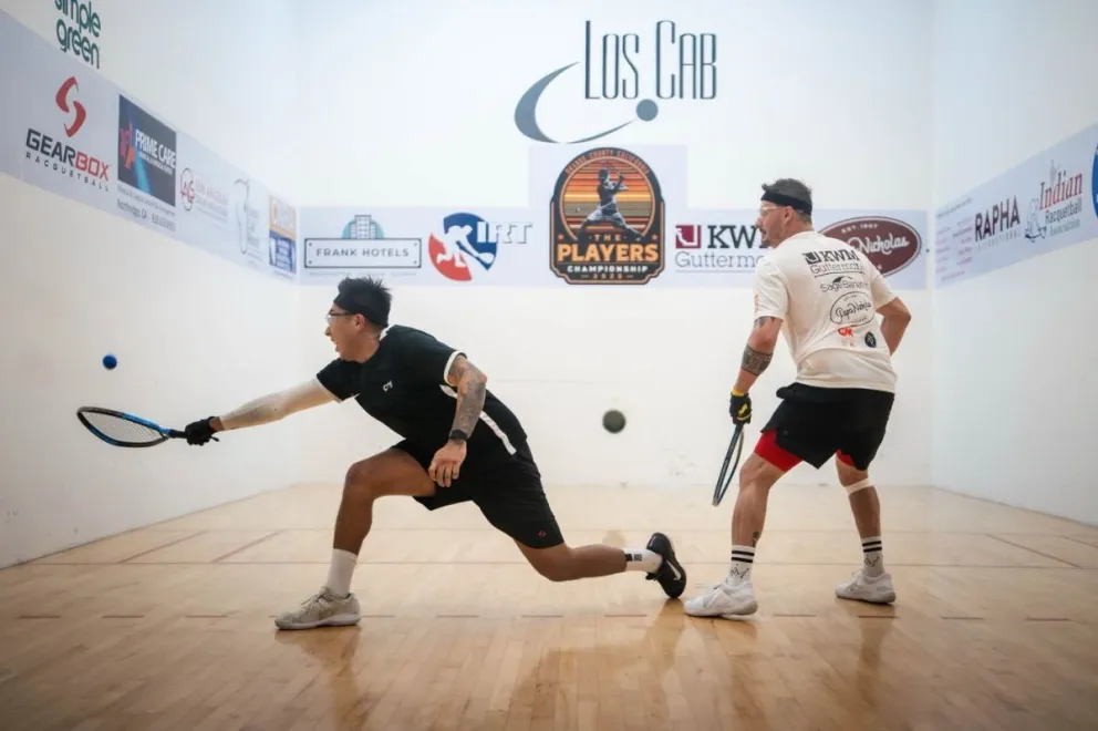 Moscoso (izq.) en la final contra Waselenchuk. Foto: IRT.