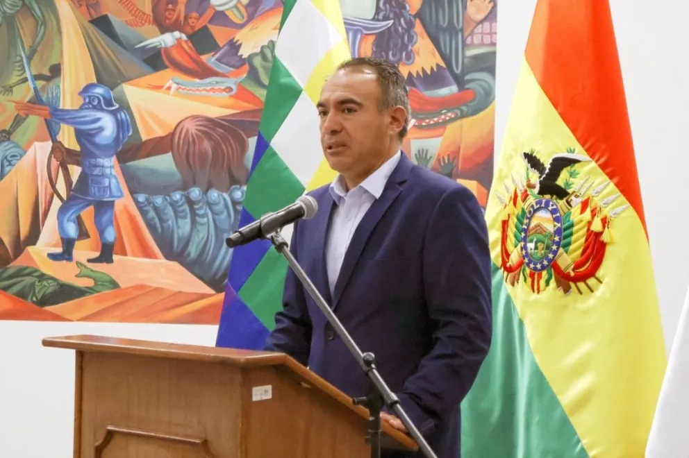 Roberto Bustamante, Viceministro de Deportes del Estado Plurinacional. Foto: VD