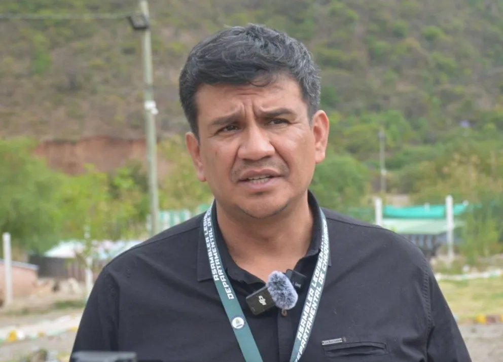 El gobernador electo de Chuquisaca Luis Ayllón. Foto: RRSS del político 
