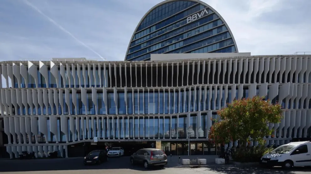 Sede de BBVA en Madrid. Europa Press.