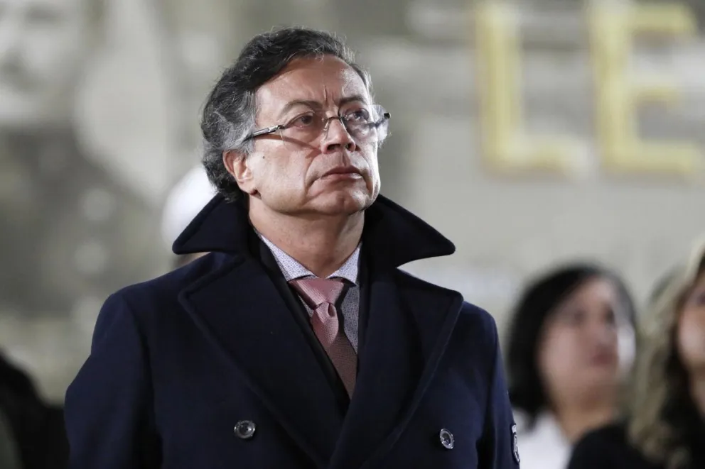 El presidente de Colombia, Gustavo Petro, en Bogotá (Colombia). Foto: EFE 
