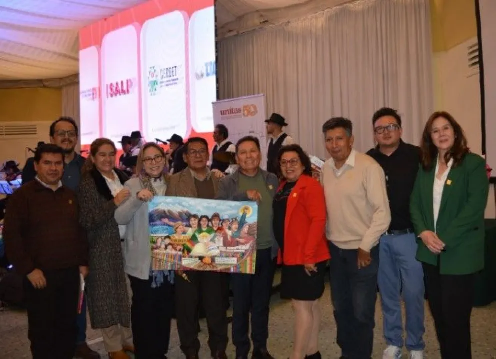 El acto contó con la participación de representantes de las organizaciones asociadas a UNITAS, así como delegaciones diplomáticas, organismos internacionales y actores sociales. Foto: Sumando Voces