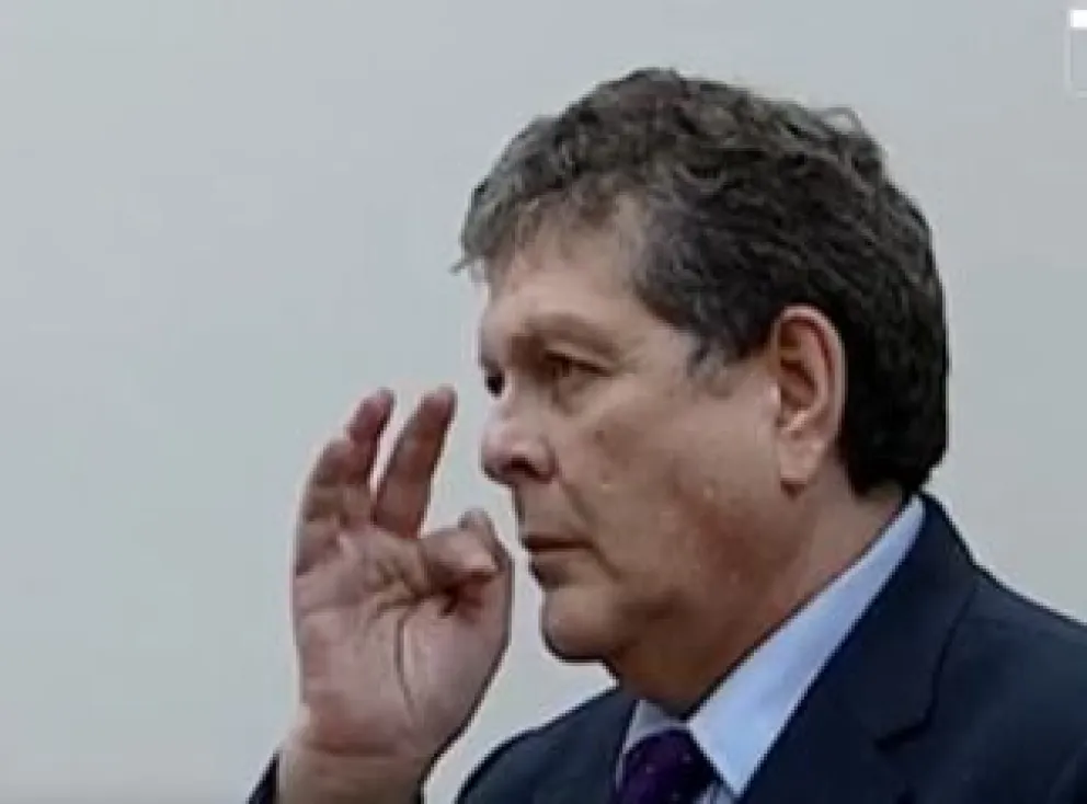 Blanco fue posesionado la noche de este miércoles. Foto: Captura