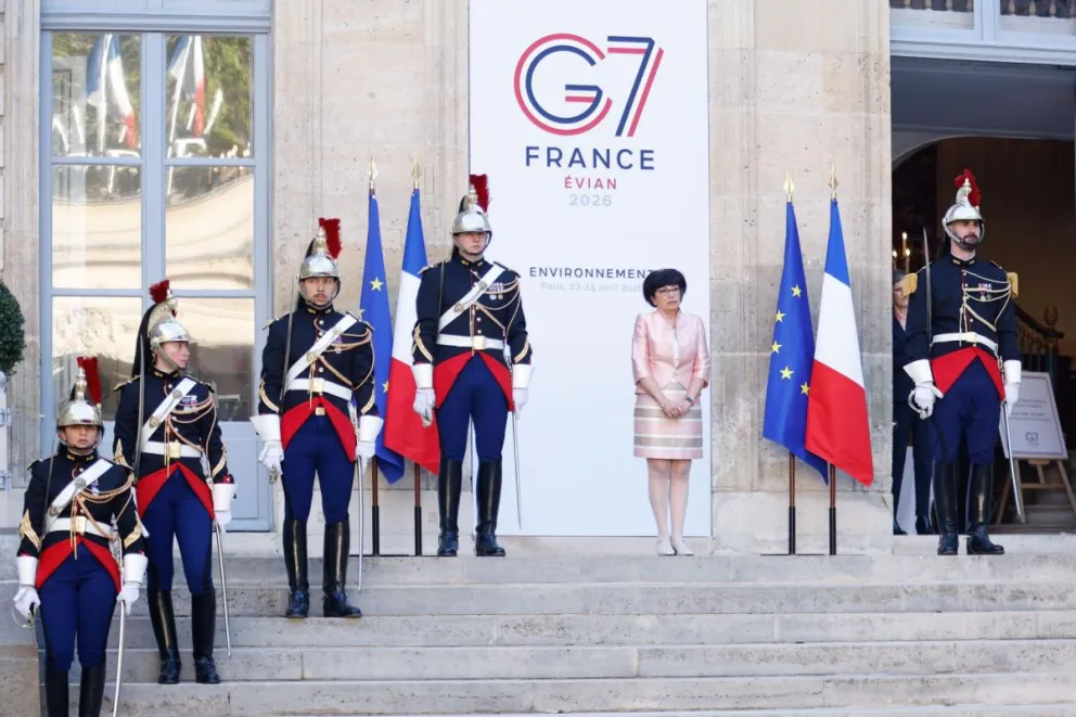 La ministra francesa de Transición Ecológica, Monique Barbut. Foto: EFE 