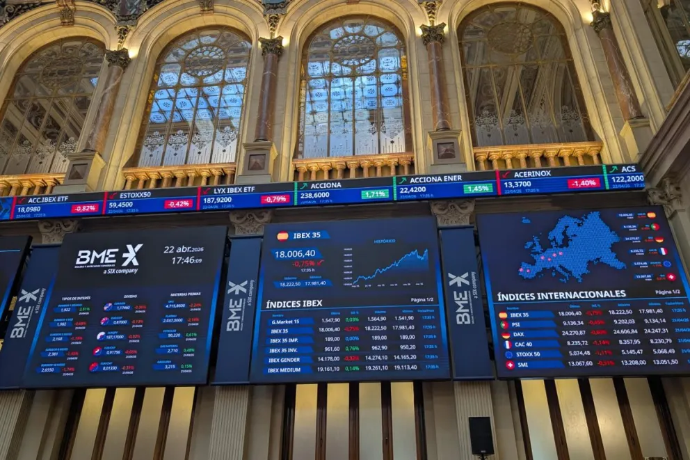 La Bolsa de Madrid. Foto: EFE