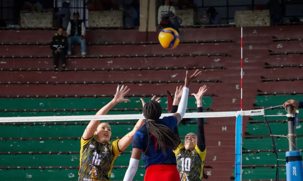 Un partido de la Liga Superior Femenina 2025. Foto: FBV.