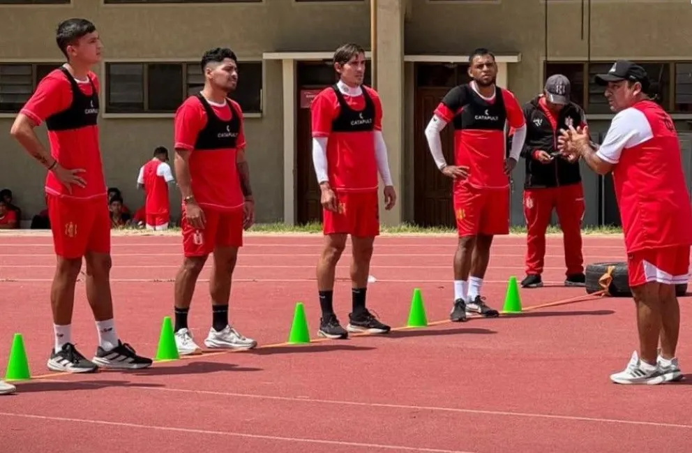 Jugadores de Independiente en un entrenamiento en la Capital. Foto: Club Independiente