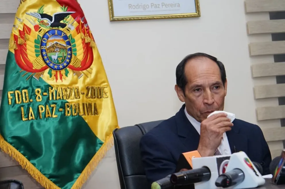 Rolando Montaño, ahora exviceministro de Seguridad Ciudadana. Foto: APG