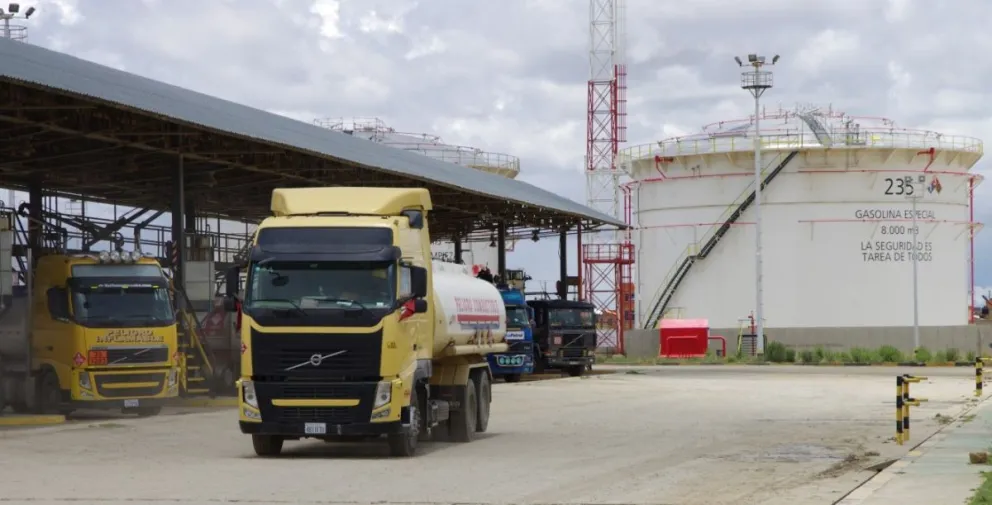 Una de las instalaciones de YPFB. Foto: ABI