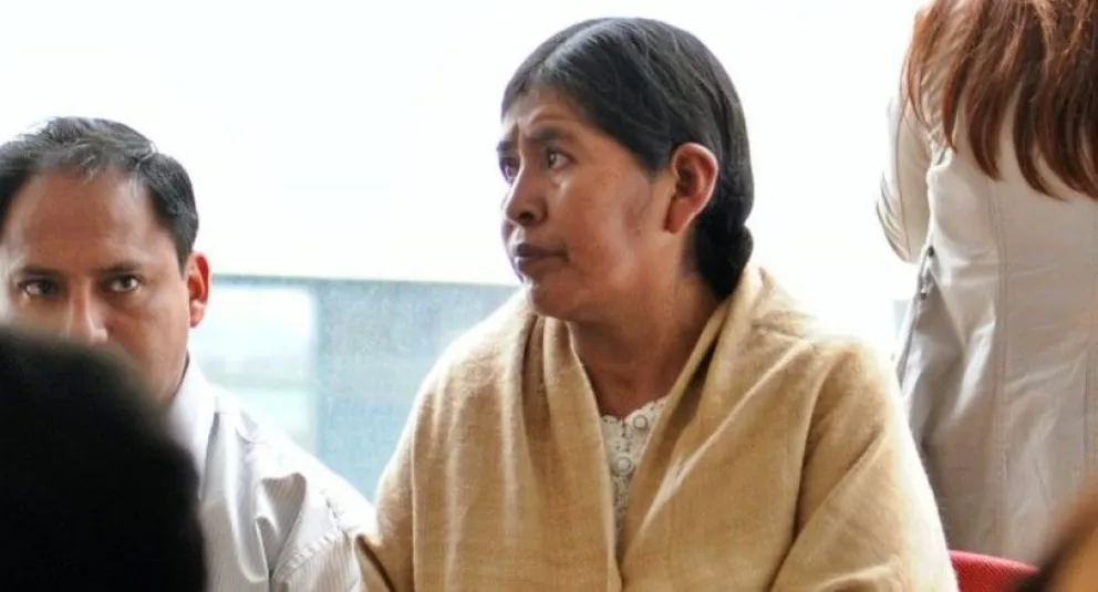 La exdirectora del Fondo Indígena (Fondioc), Elvira Parra. Foto: Sumando Voces