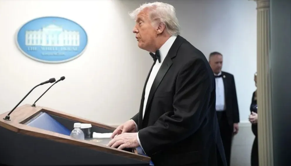 El presidente norteamericano, Donald J. Trump. Foto: EFE/EPA