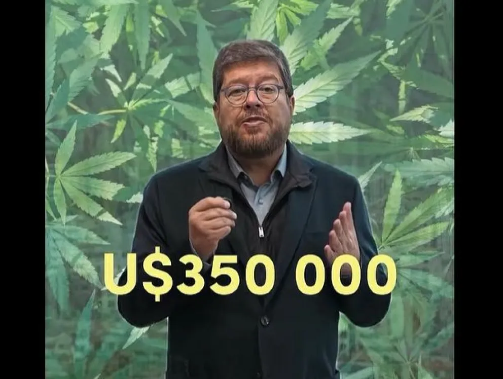 Captura del video que publicó Samuel Doria Medina