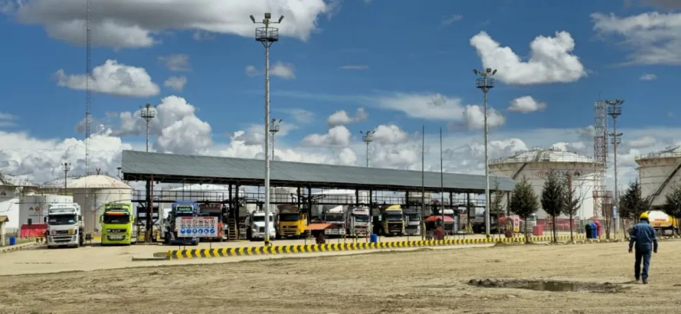 Una de las instalaciones de YPFB. Foto: YPFB