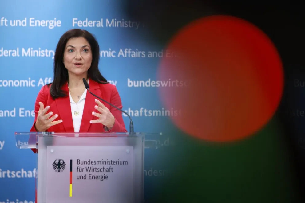 La ministra de Economía y Energía de Alemania, Katherina Reiche. Foto: EFE 