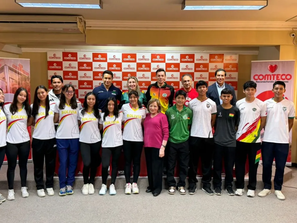 La presentación del equipo nacional que participará en el Clasificatorio Sudamericano. Foto: Edson Pérez.