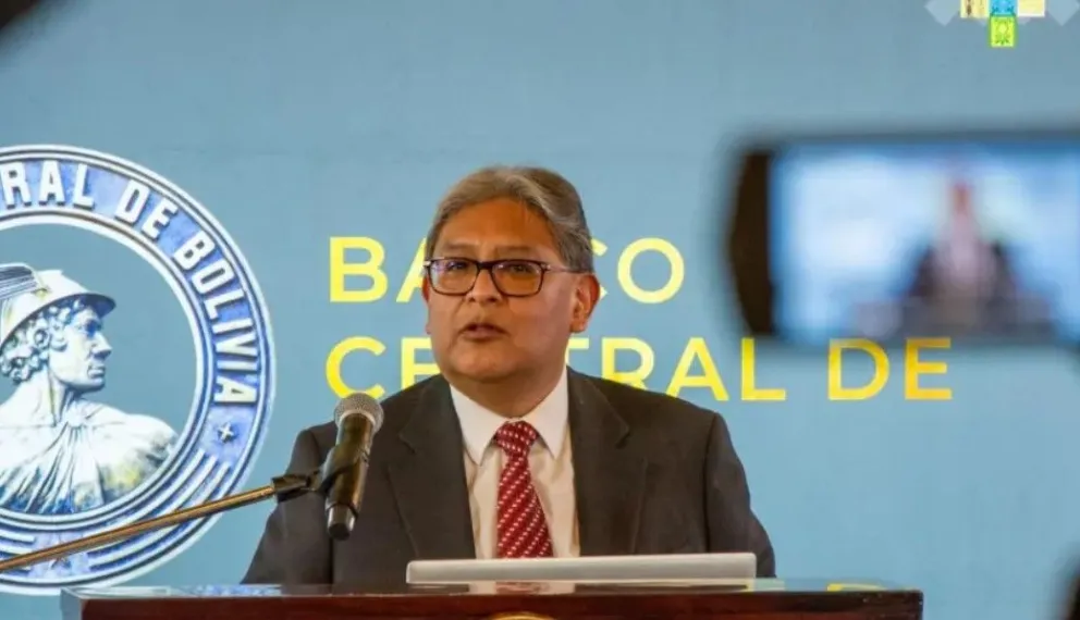 El expresidente del Banco Central de Bolivia (BCB), Edwin Rojas. Foto: Unitel